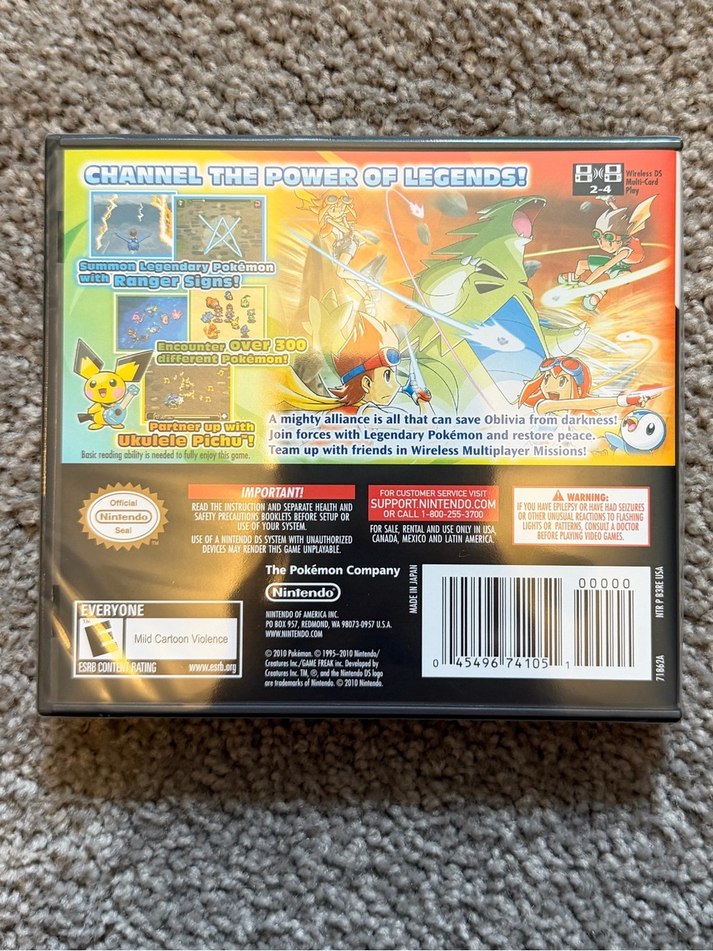 Pokémon Ranger: Guardian Signs (Sealed Box) - Picture 2 of 3